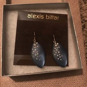 Blue earrings